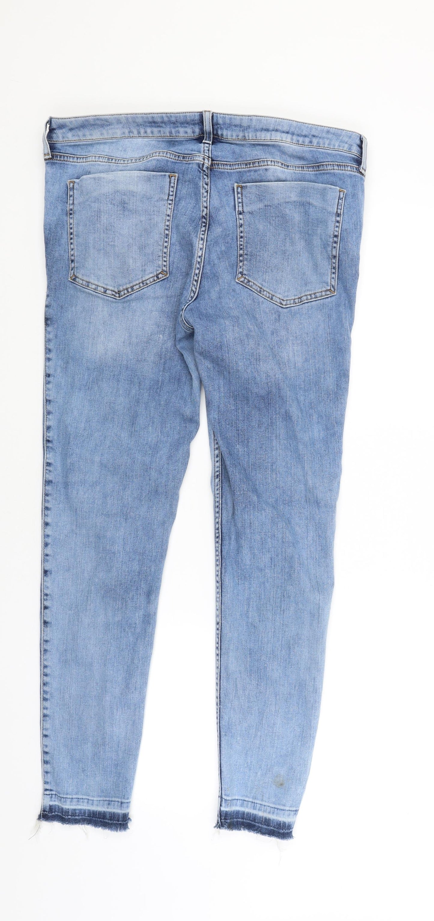 prmark Womens Blue  Denim Skinny Jeans Size 14 L26 in