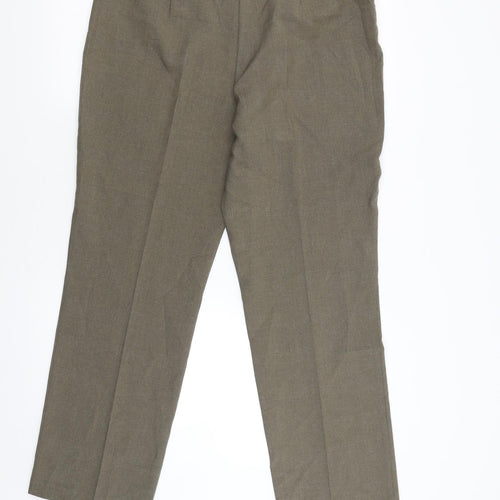 Marks and Spencer Womens Brown   Trousers  Size 14 L27 in