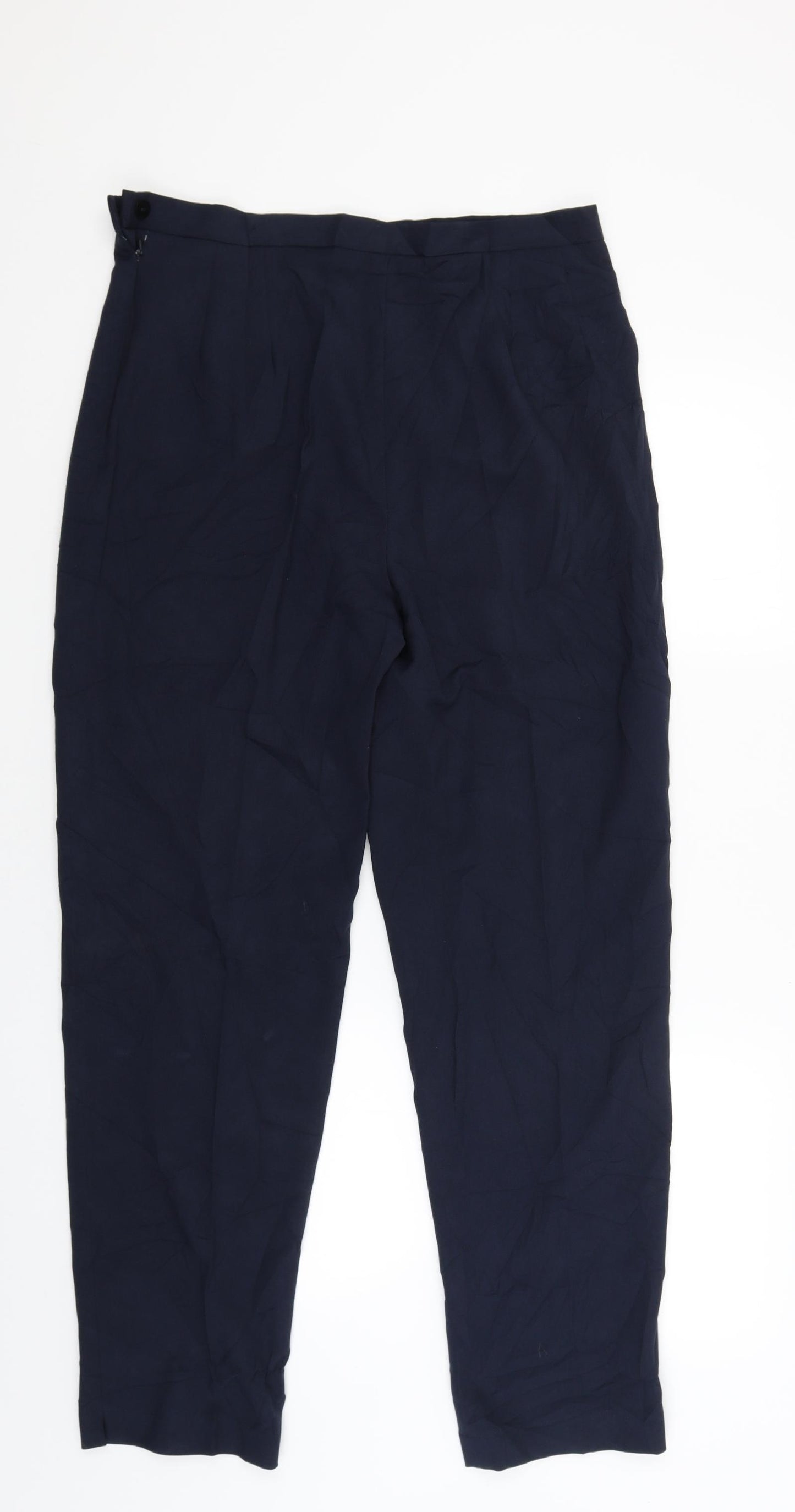 Sarah Hamilton Womens Blue   Trousers  Size 16 L29 in