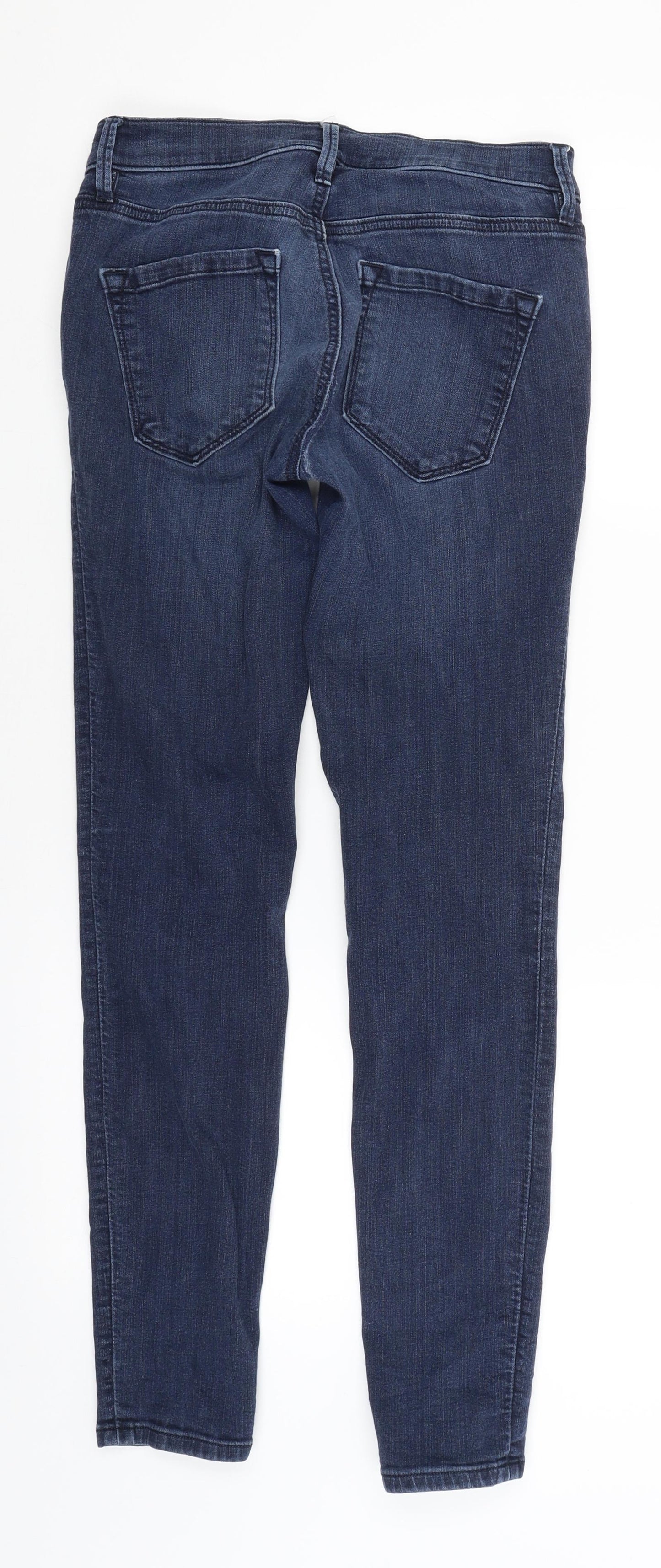 LOFT Womens Blue  Denim Skinny Jeans Size 27 L26 in