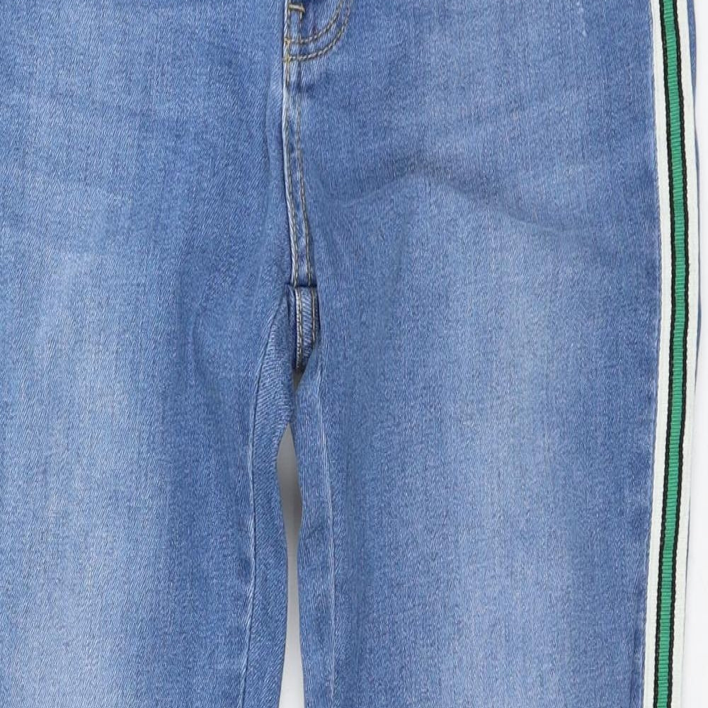 Zara Womens Blue  Denim Skinny Jeans Size 12 L25 in
