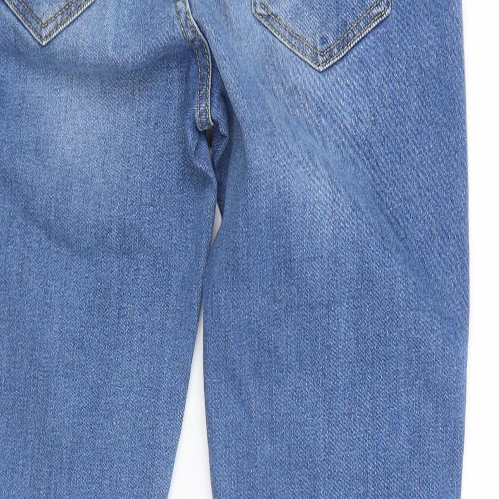 Zara Womens Blue  Denim Skinny Jeans Size 12 L25 in