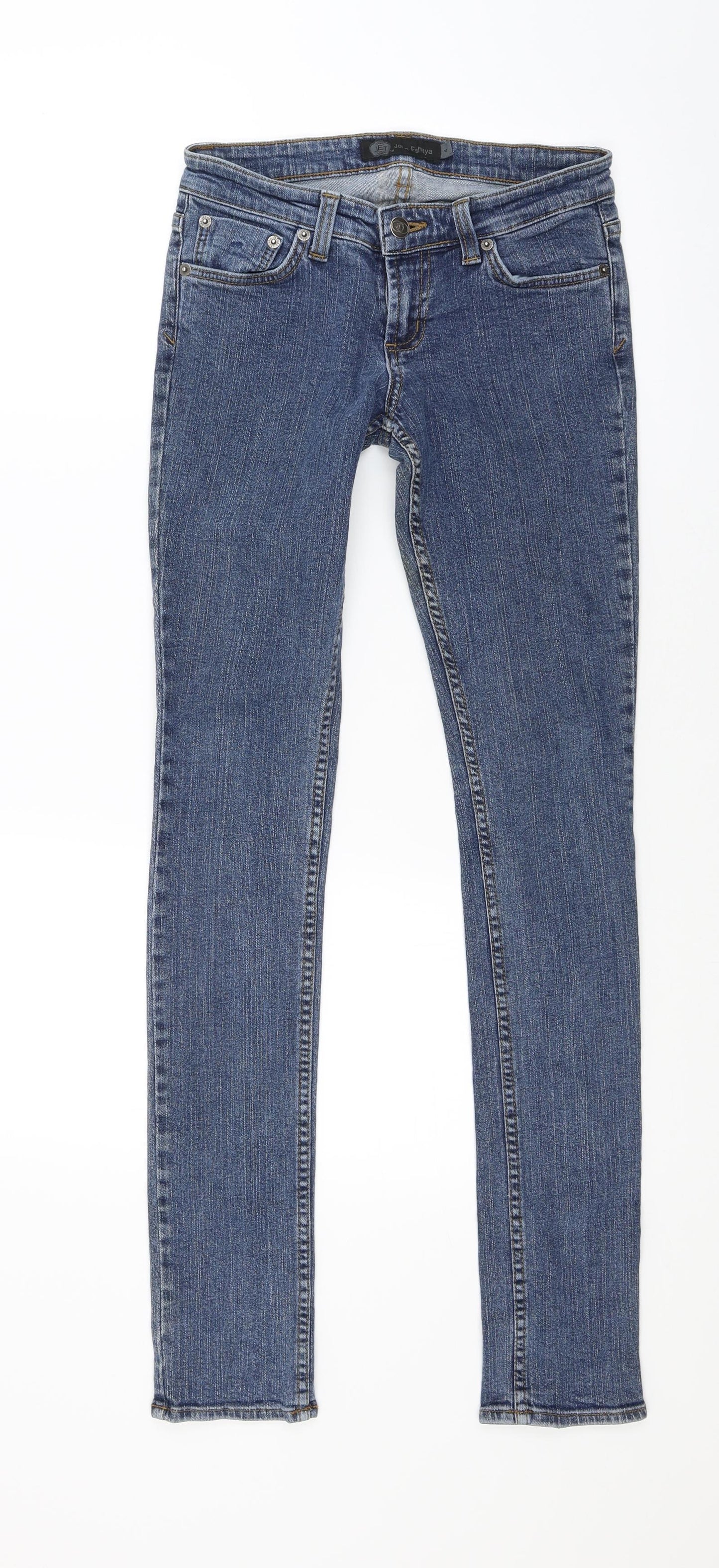 Jet Womens Blue  Denim Skinny Jeans Size 4 L29 in
