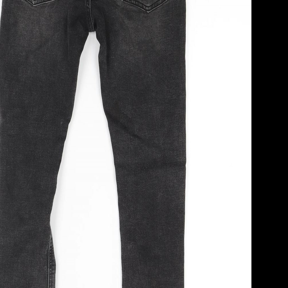 Marks and Spencer Boys Black  Denim Skinny Jeans Size 10-11 Years