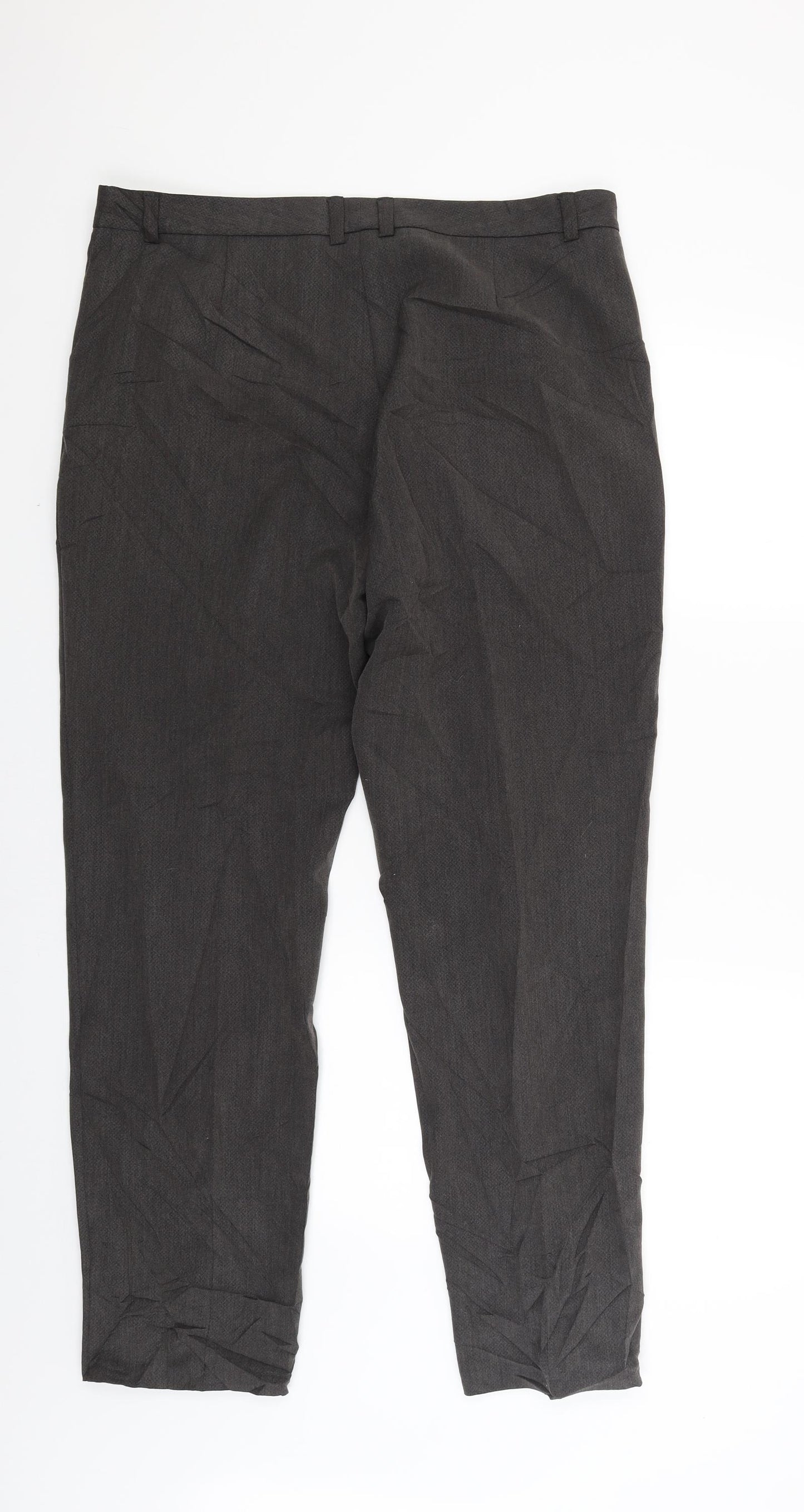 Marks and Spencer Womens Brown   Trousers  Size 16 L27 in