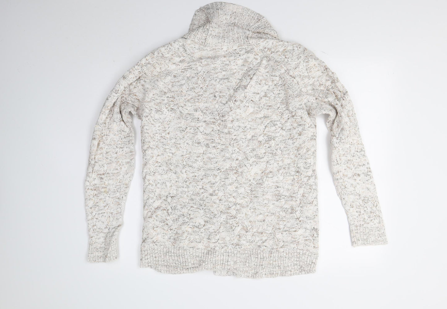 Lands end Womens Beige   Cardigan Jumper Size M