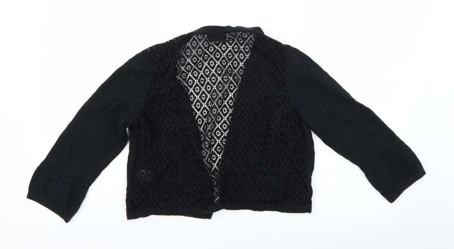 Per Una Womens Black   Cardigan Jumper Size 12