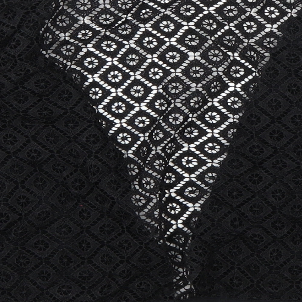 Per Una Womens Black   Cardigan Jumper Size 12