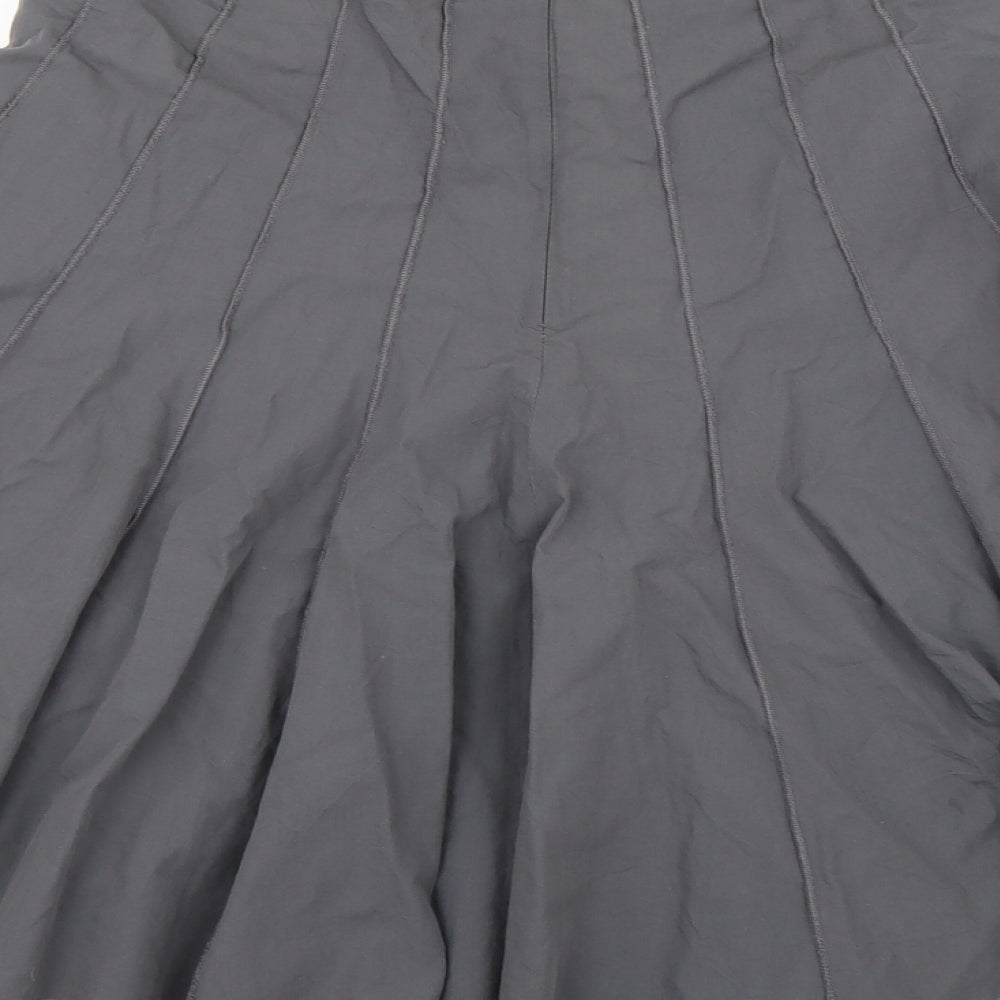 NEXT Womens Grey   Pleated Skirt Size 10