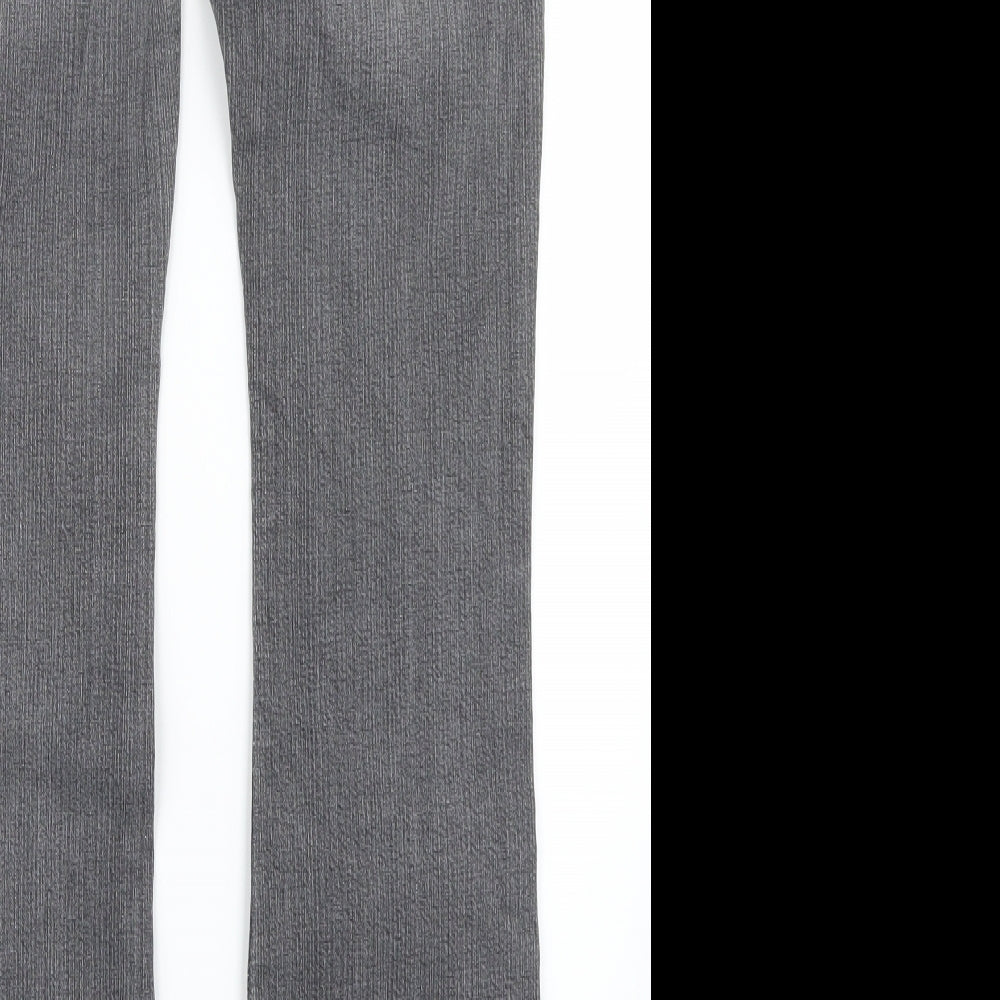 NEXT Womens Grey   Bootcut Jeans Size 10 L32 in