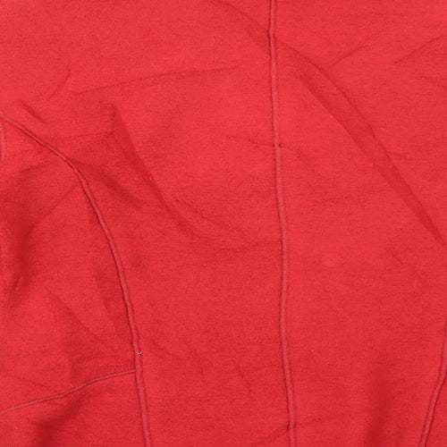 Hucke Womens Red   Overcoat Coat Size 10