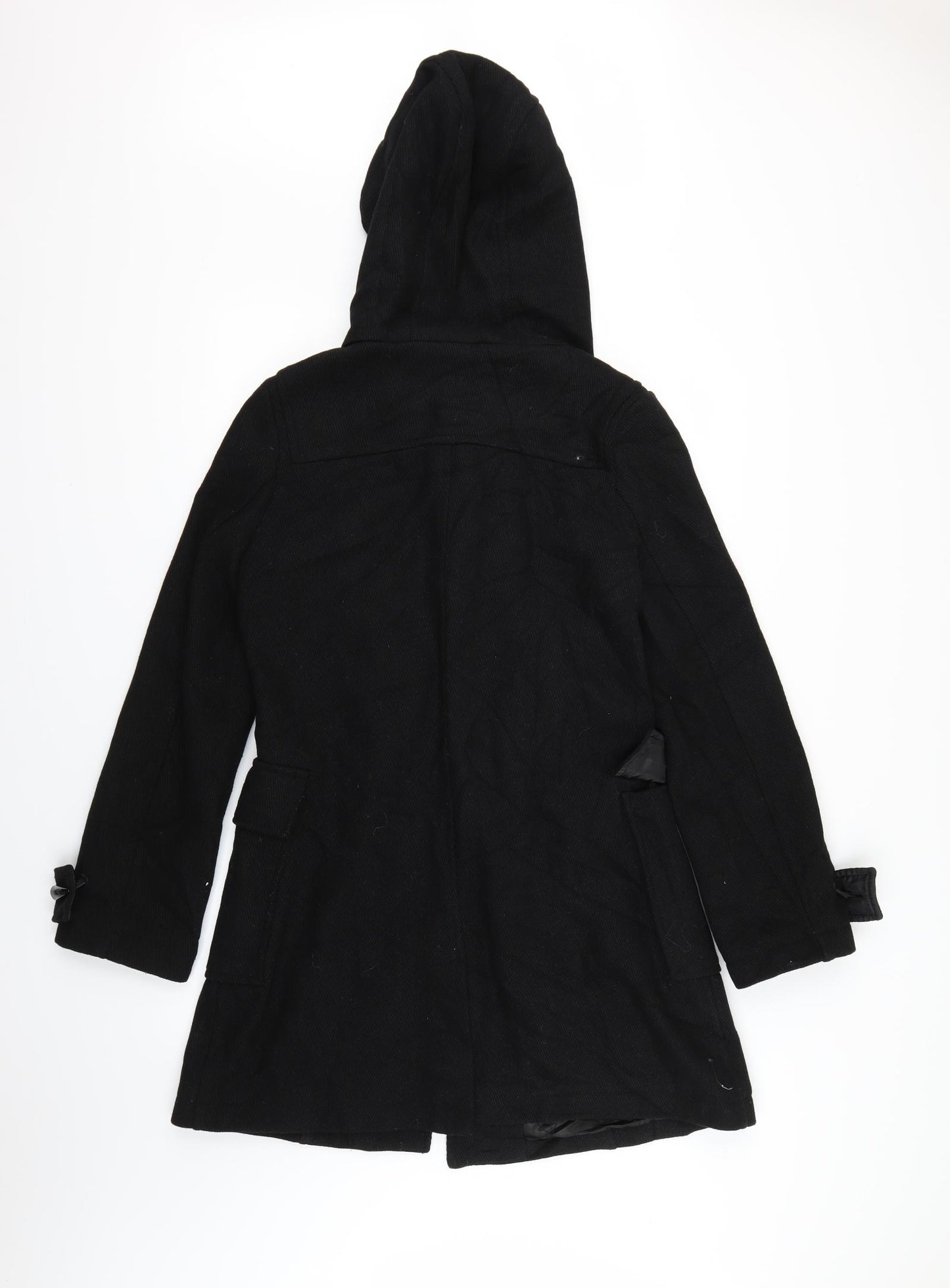 Primark Womens Black   Pea Coat Coat Size 12