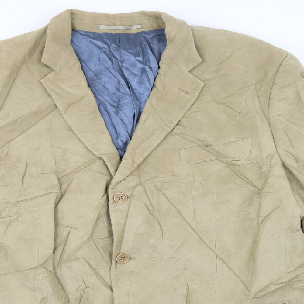 Racing Green Mens Beige   Jacket Blazer Size 48