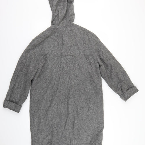 Marks and Spencer Womens Grey   Overcoat Coat Size 10
