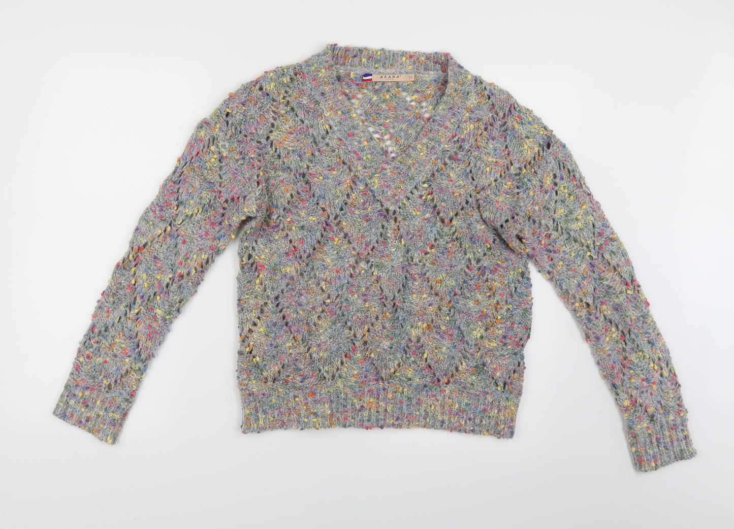 Azura Womens Multicoloured   Pullover Jumper One Size
