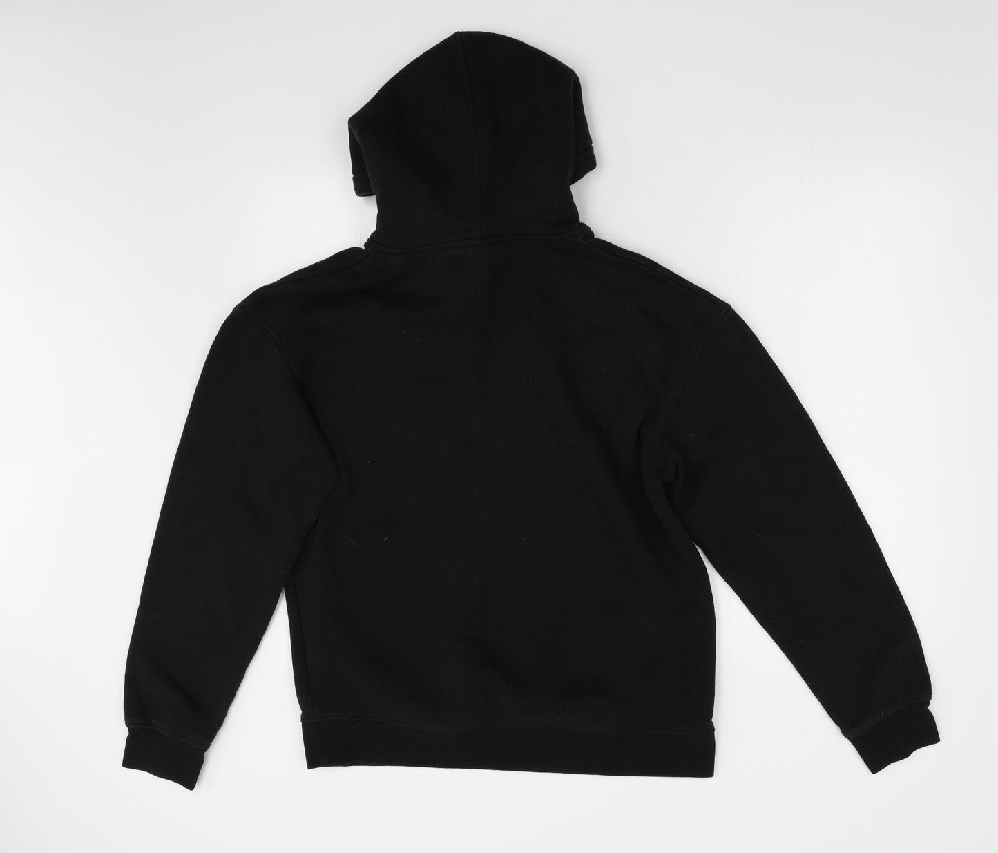 Jack Jones Mens Black  Fleece Pullover Hoodie Size M
