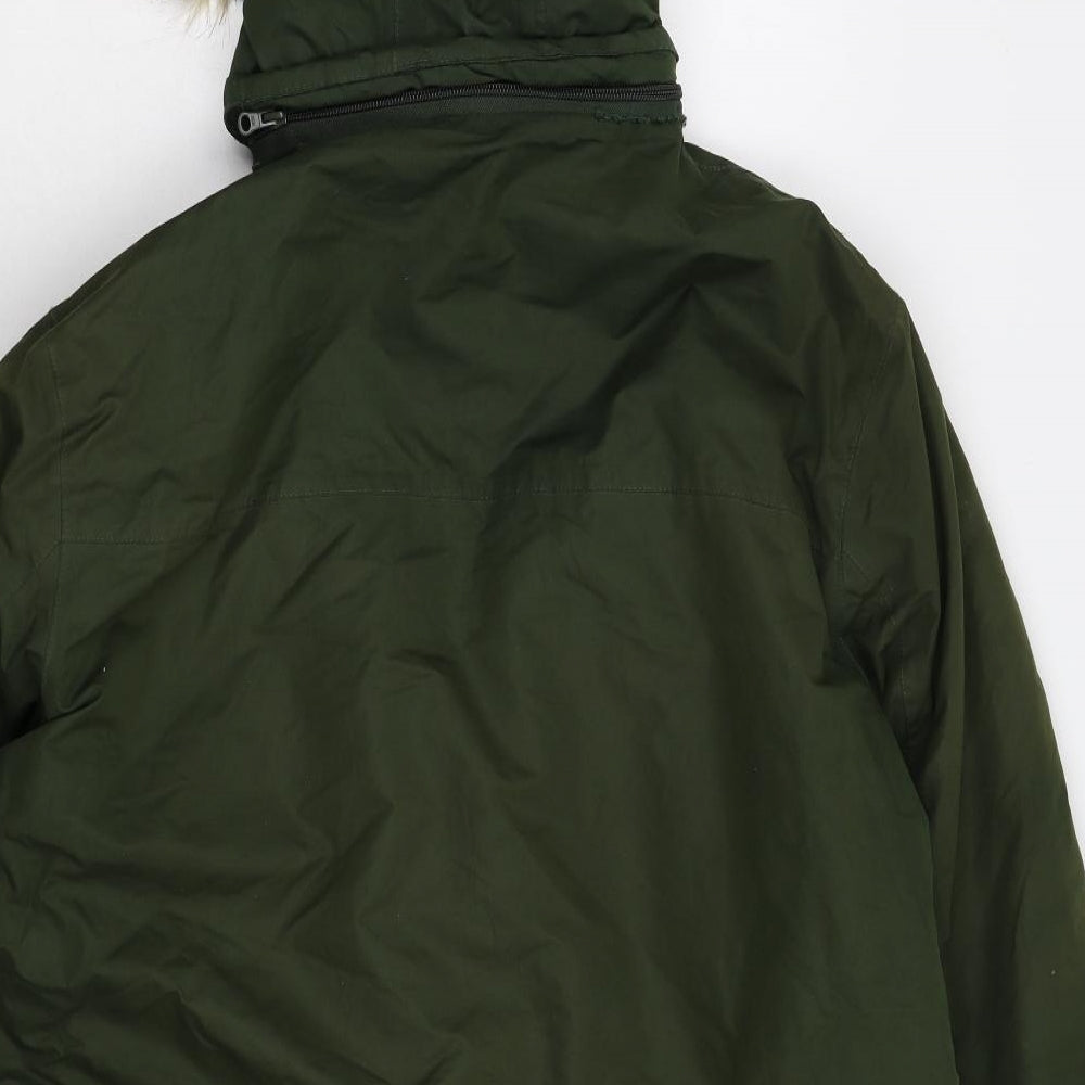 Trespass Mens Green   Anorak Coat Size 2XL