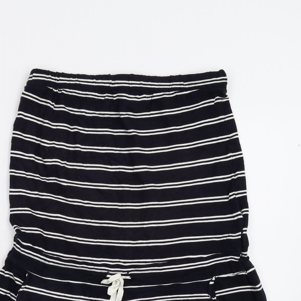 ASOS Womens Multicoloured Striped  Playsuit One-Piece Size 10
