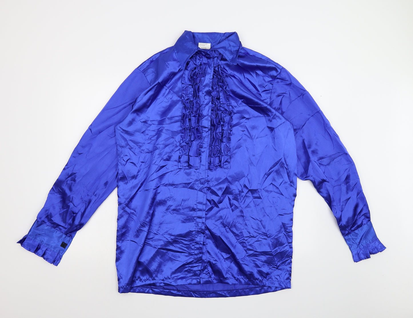 Preworn Mens Blue    Button-Up Size L