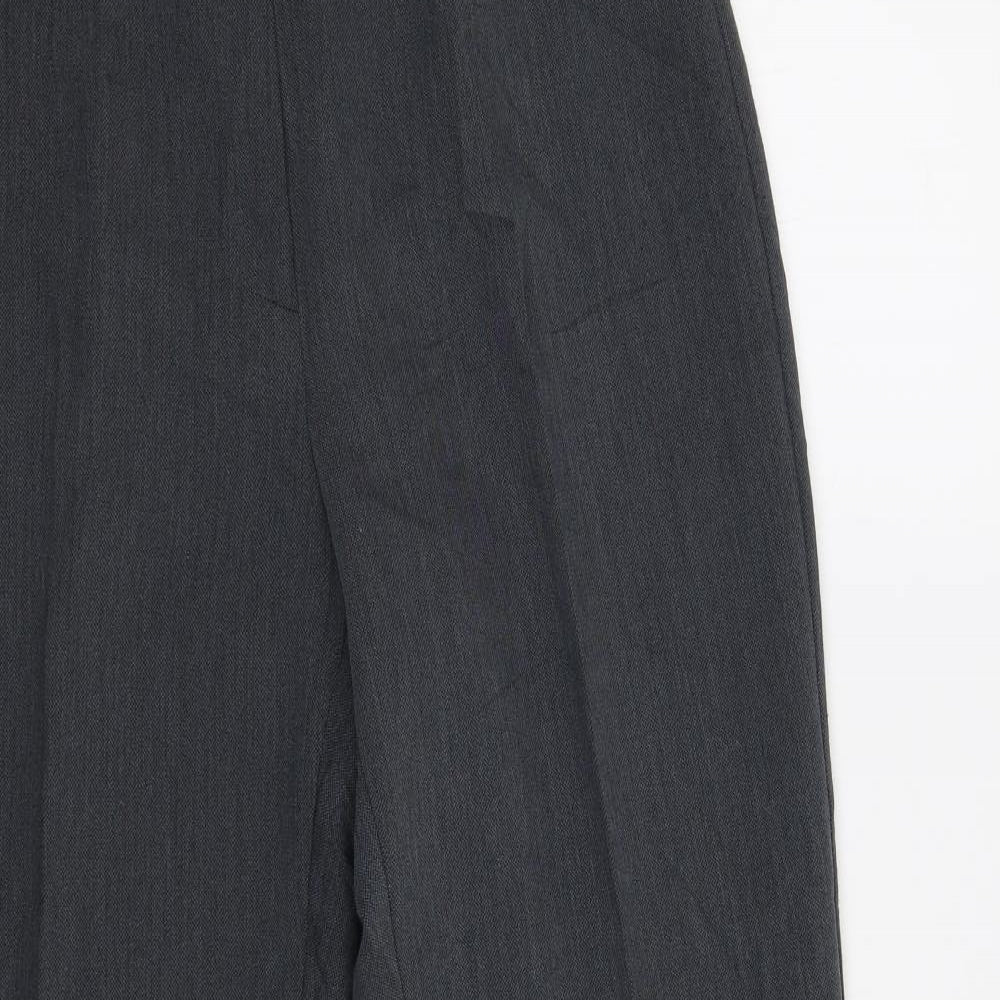 Dunnes Womens Grey   Trousers  Size 14 L28 in