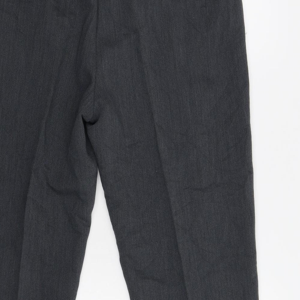 Dunnes Womens Grey   Trousers  Size 14 L28 in