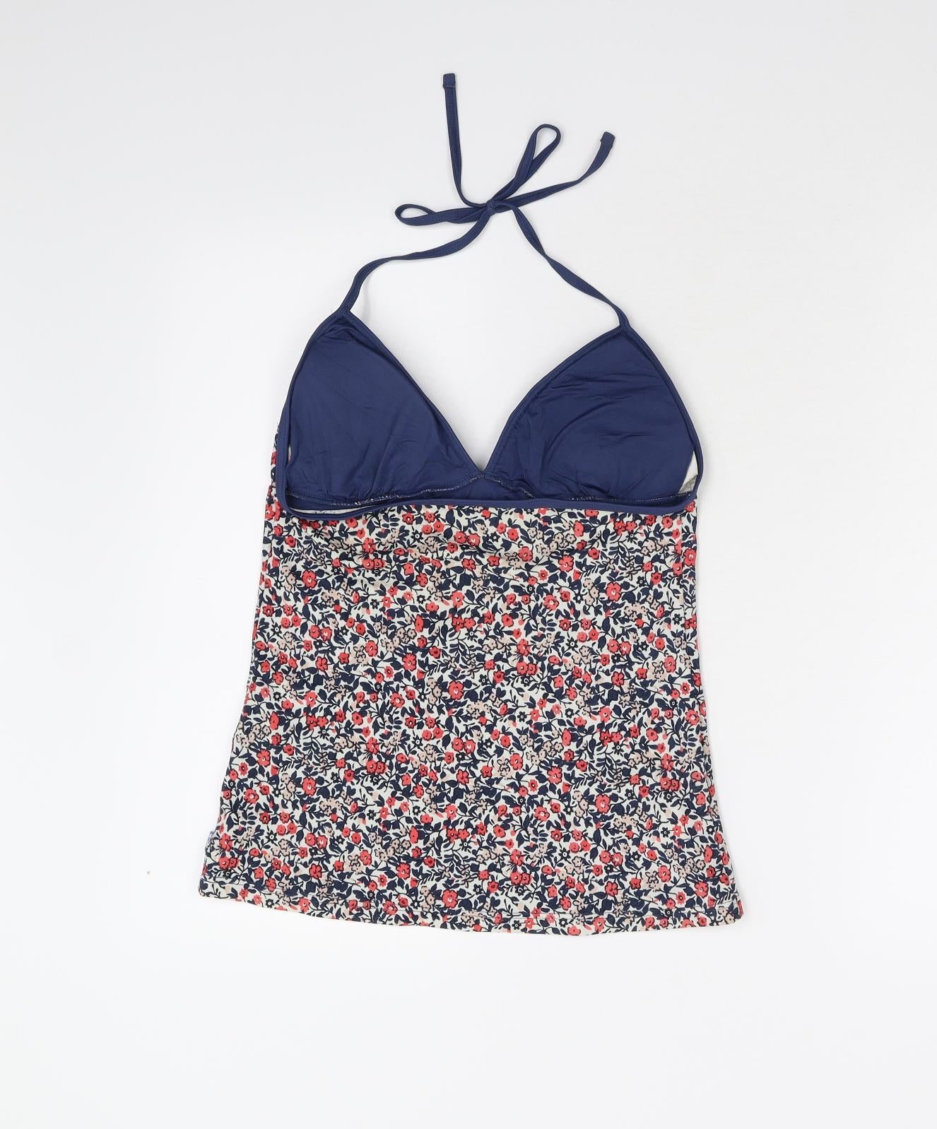 Fat Face Womens Multicoloured Floral  Basic Tank Size 12