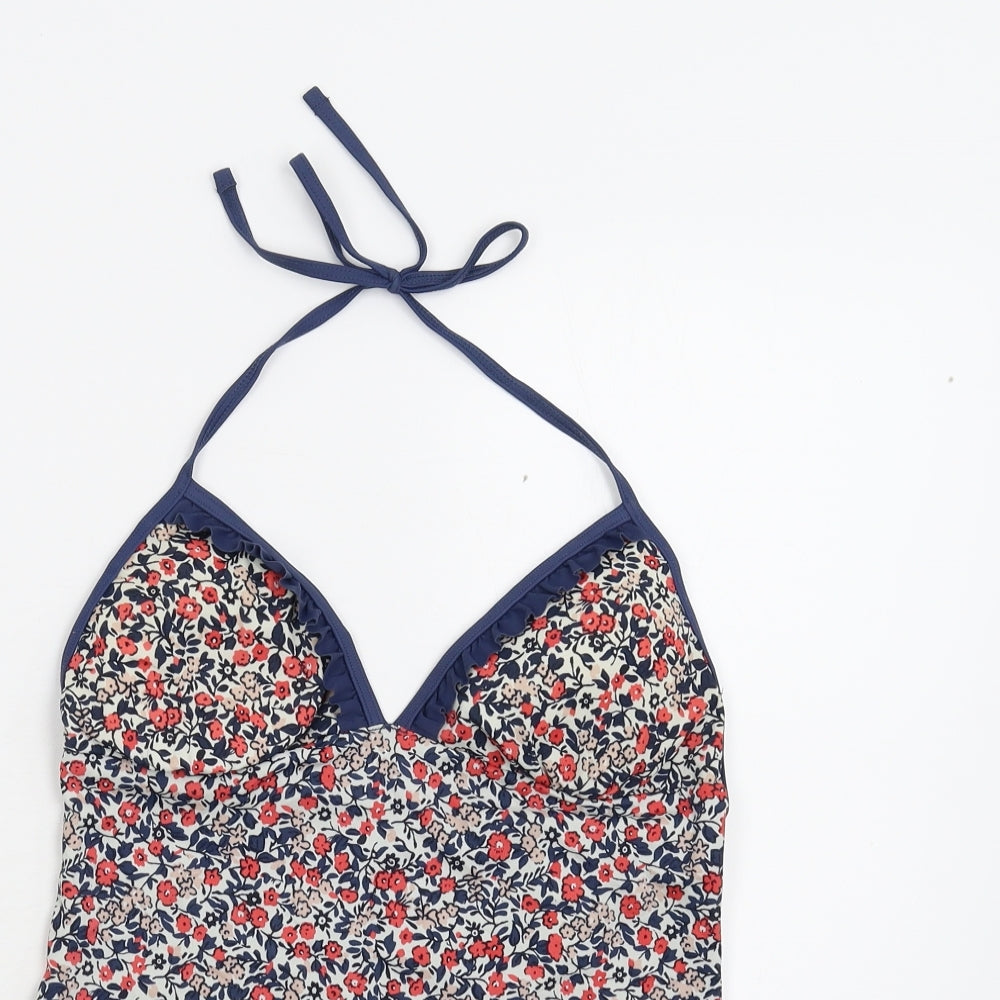 Fat Face Womens Multicoloured Floral  Basic Tank Size 12
