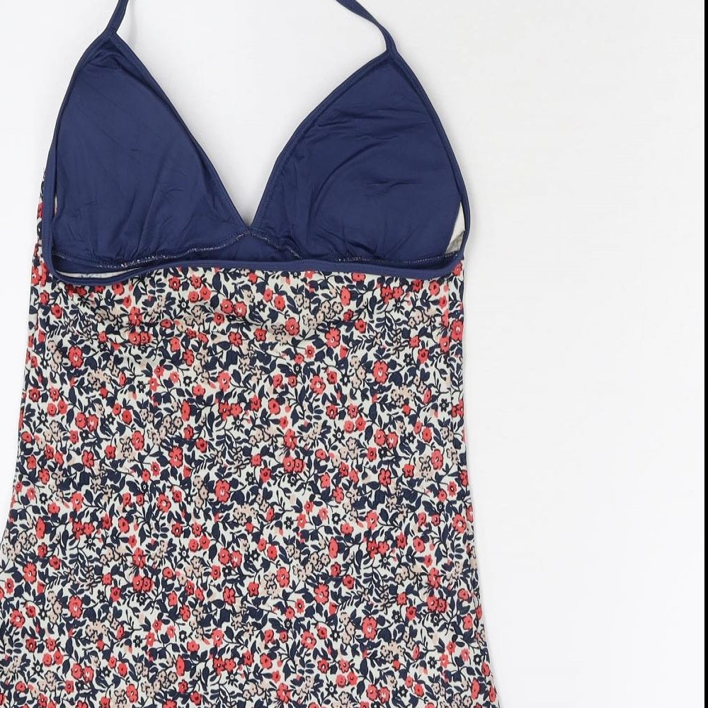 Fat Face Womens Multicoloured Floral  Basic Tank Size 12