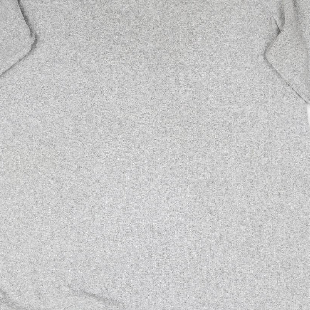 M&S Womens Grey   Basic T-Shirt Size 14
