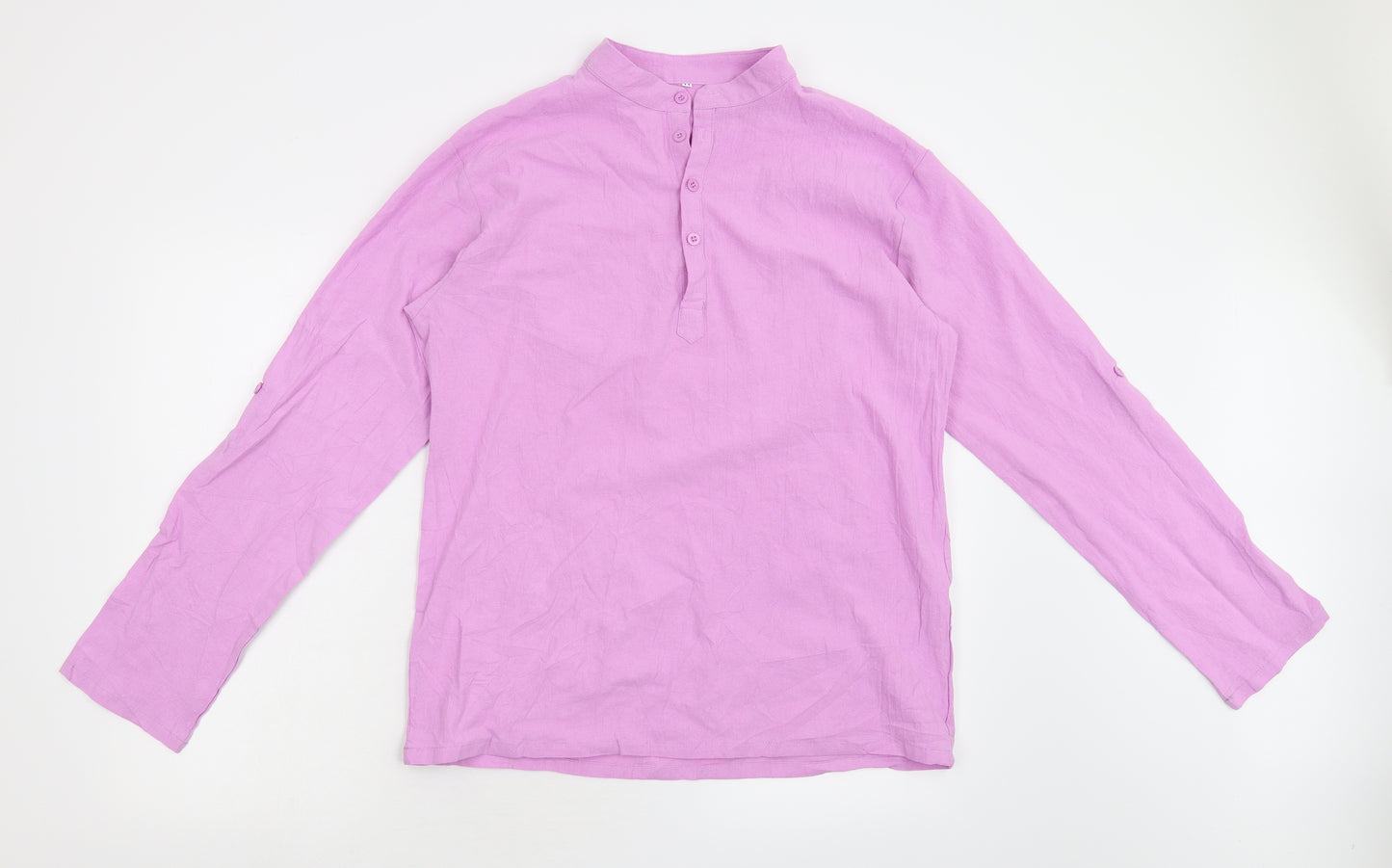 Preworn Mens Pink    Button-Up Size M