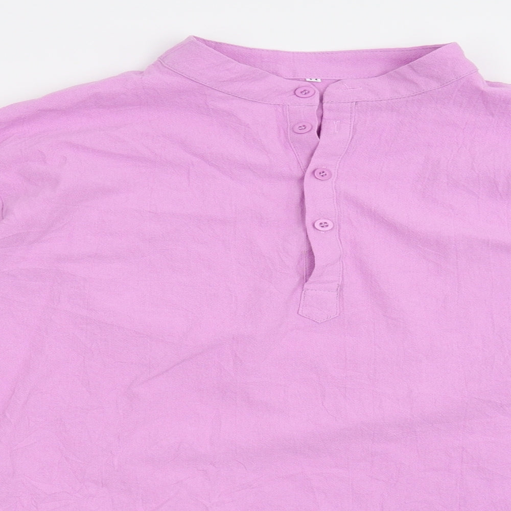 Preworn Mens Pink    Button-Up Size M