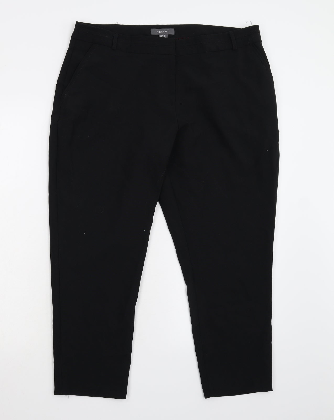 Primark Womens Black   Trousers  Size 16 L24 in