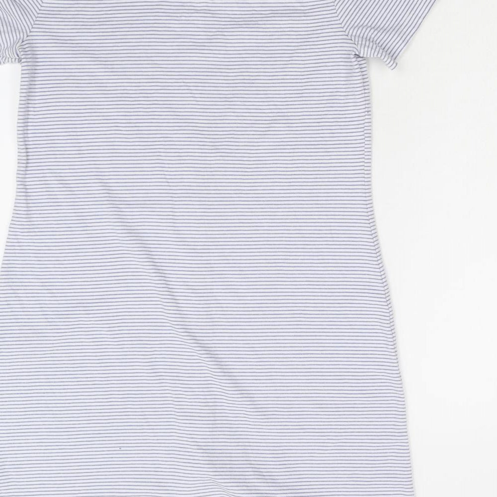 Primark Womens Multicoloured Striped  Shirt Dress  Size 14