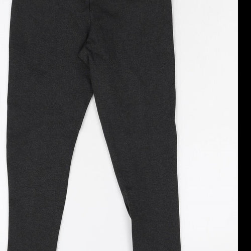 M&S Womens Grey   Capri Leggings Size 8 L25 in