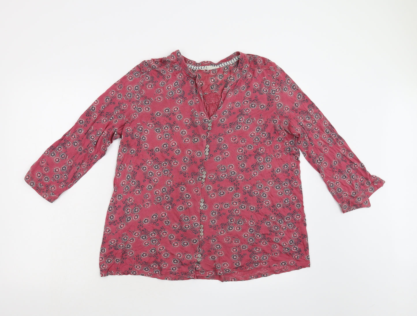 White Stuff Womens Red    Blouse Size 16