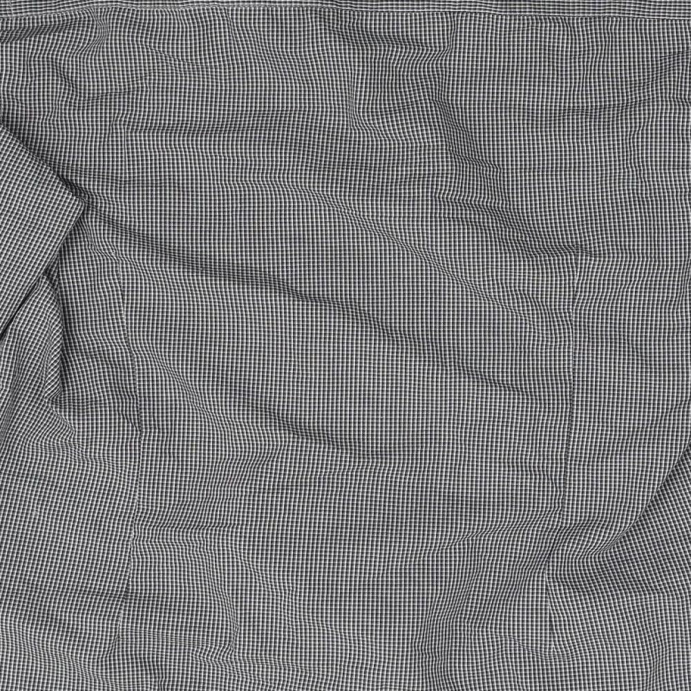 Primark Mens Black Check   Dress Shirt Size 42