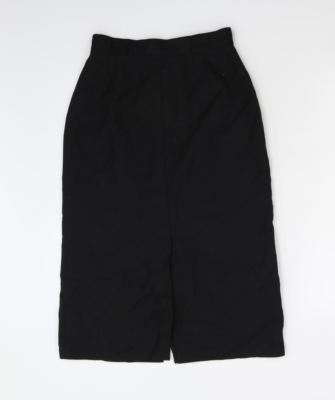 Essentials Womens Black   Straight & Pencil Skirt Size 8