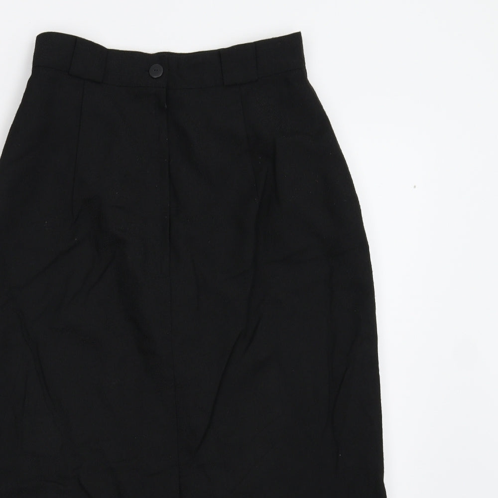 Essentials Womens Black   Straight & Pencil Skirt Size 8
