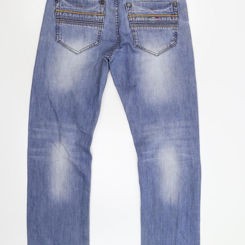 Sunbird Womens Blue  Denim Straight Jeans Size 31 L31 in