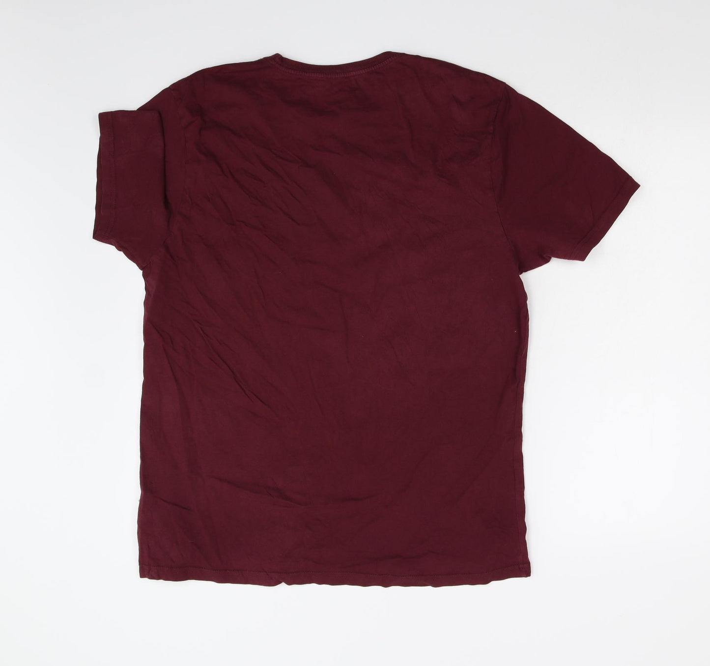 Converse Mens Red    T-Shirt Size L