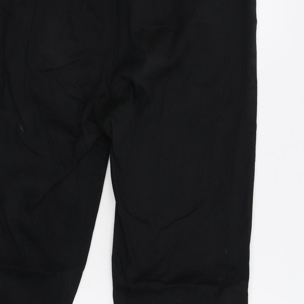 Wallis Womens Black   Trousers  Size 10 L28 in
