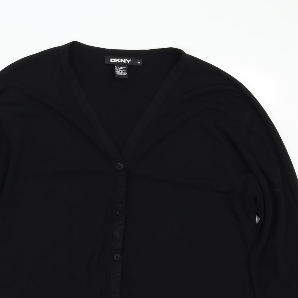 DKNY Womens Black   Cardigan Jumper Size M