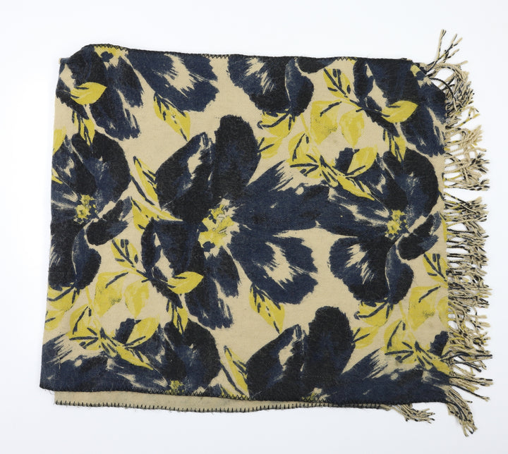 Preworn Womens Multicoloured Floral Scarf