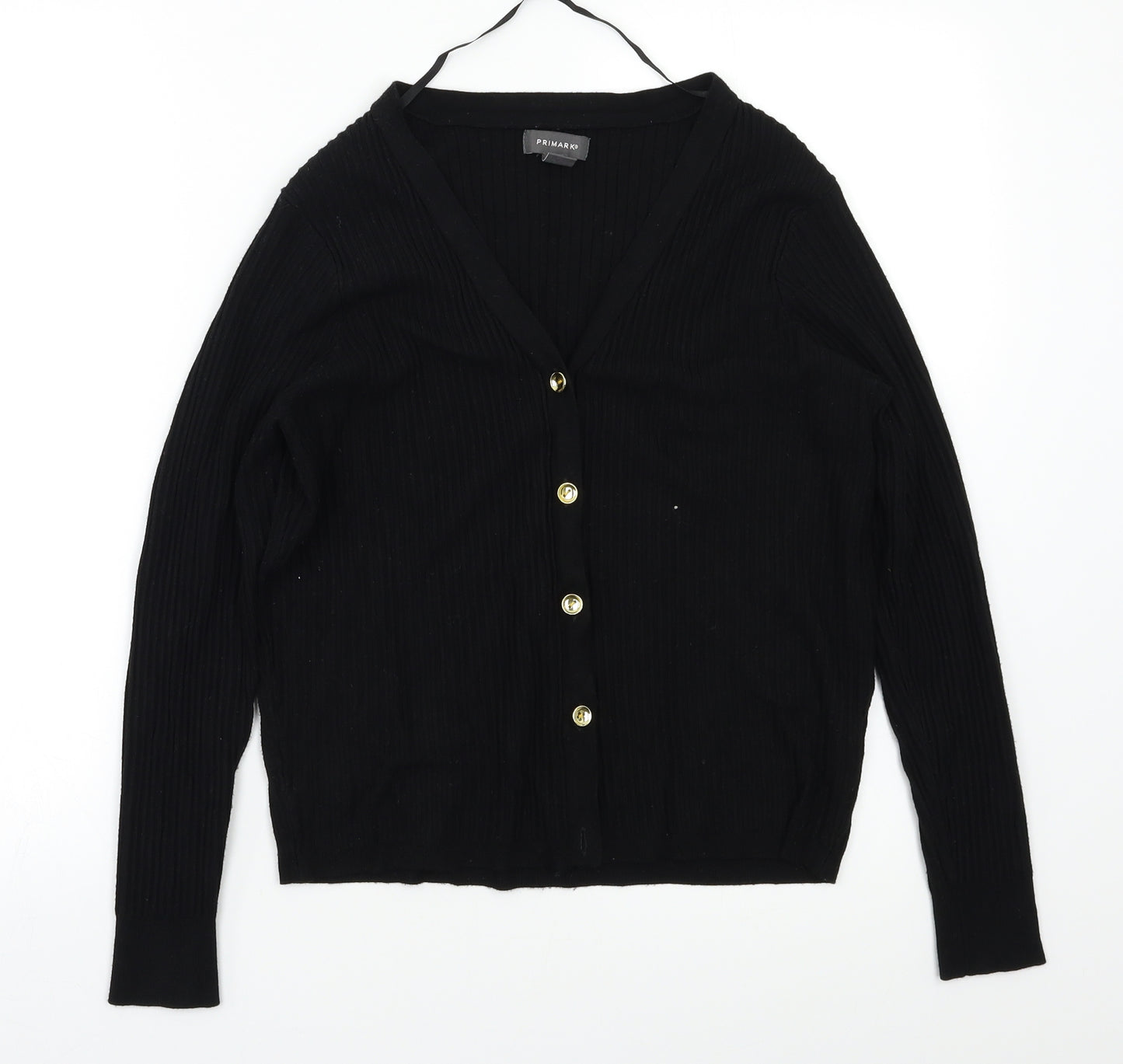 Primark Womens Black   Cardigan Jumper Size XL