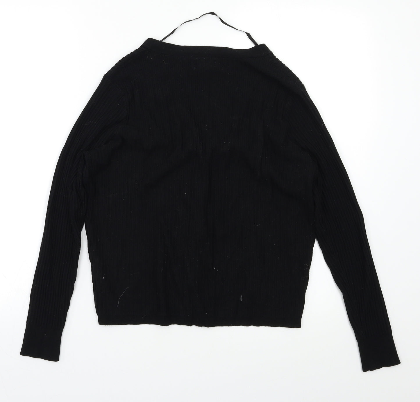 Primark Womens Black   Cardigan Jumper Size XL