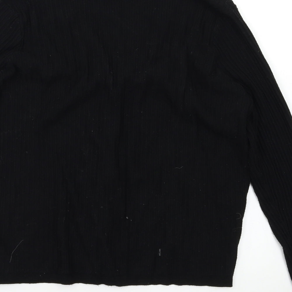 Primark Womens Black   Cardigan Jumper Size XL
