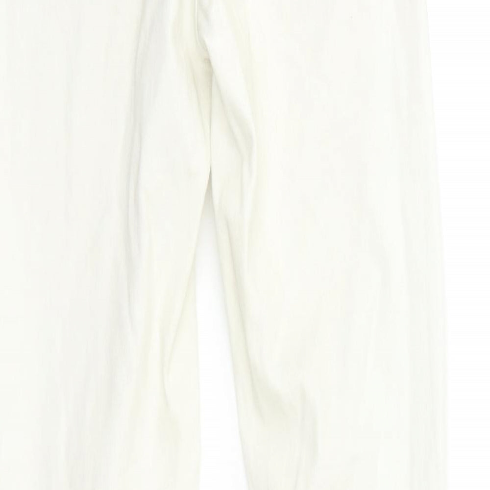 Zara Womens White   Skinny Jeans Size S L30 in