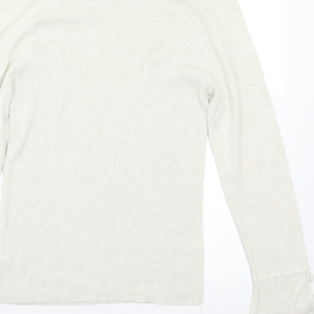 TU Womens White   Pullover Jumper Size 12