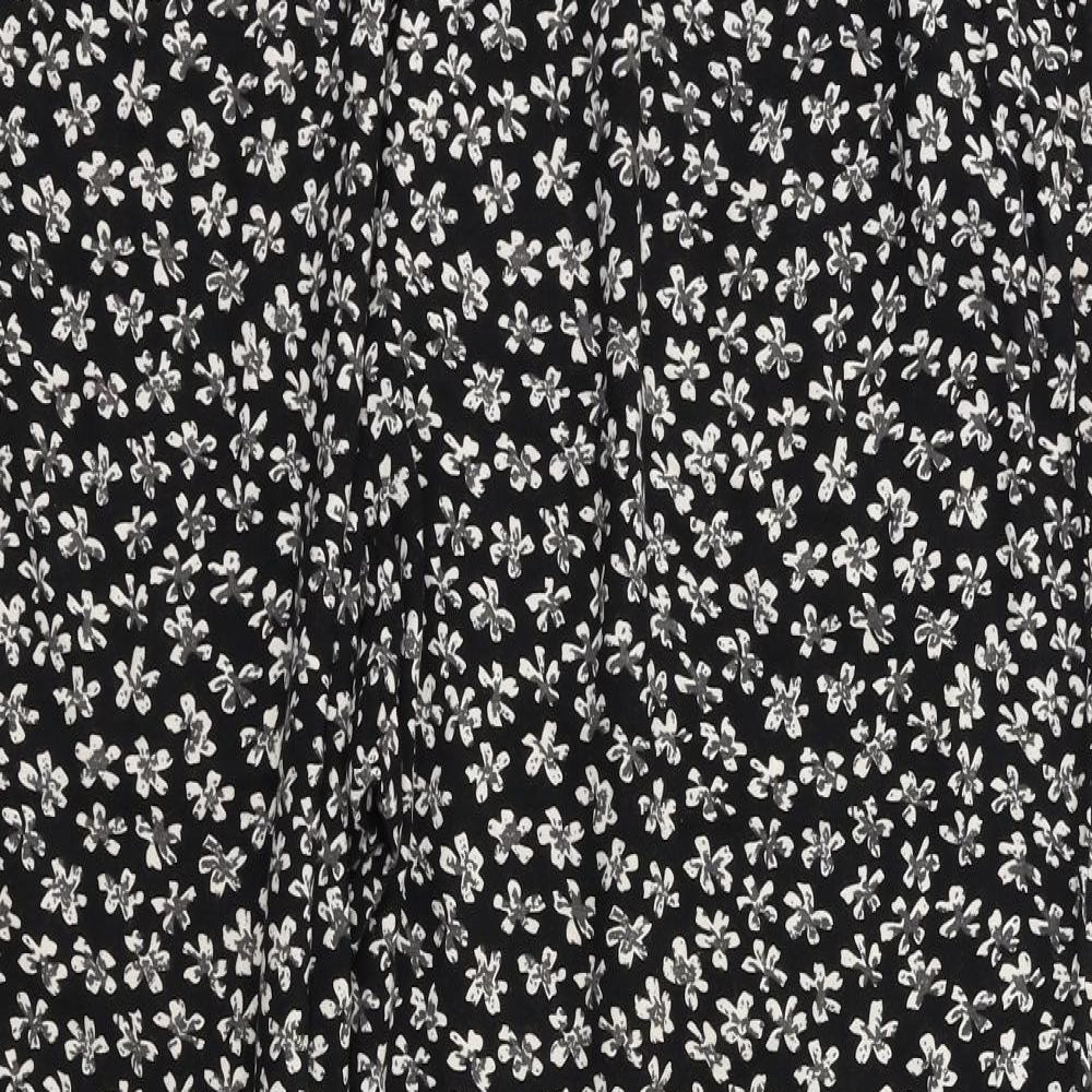 Roger&Roger Womens Black Floral   Pyjama Pants Size 22