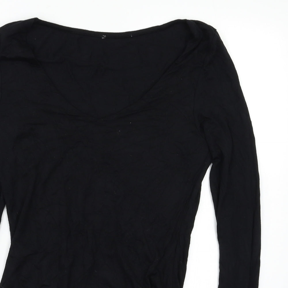 Preworn+ Womens Black   Bodysuit One-Piece Size M